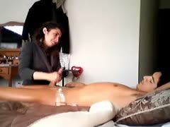 Kinky desi wifey teases her hubby with erotic massage and cook jerking